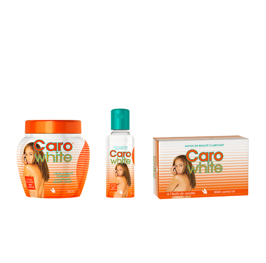 Kit Trio Magico Carowhite- Crema500ml - Aceite50ml- Jabon180gr